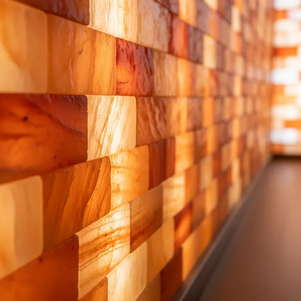 Montaż cegły solnej